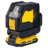 Tracciatore laser a croce verde Dewalt DCLE34021D1-QW 12V 2Ah