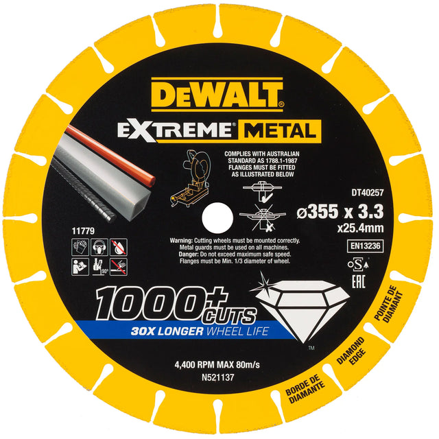 Disc de tăiere Dewalt DT40257-QZ