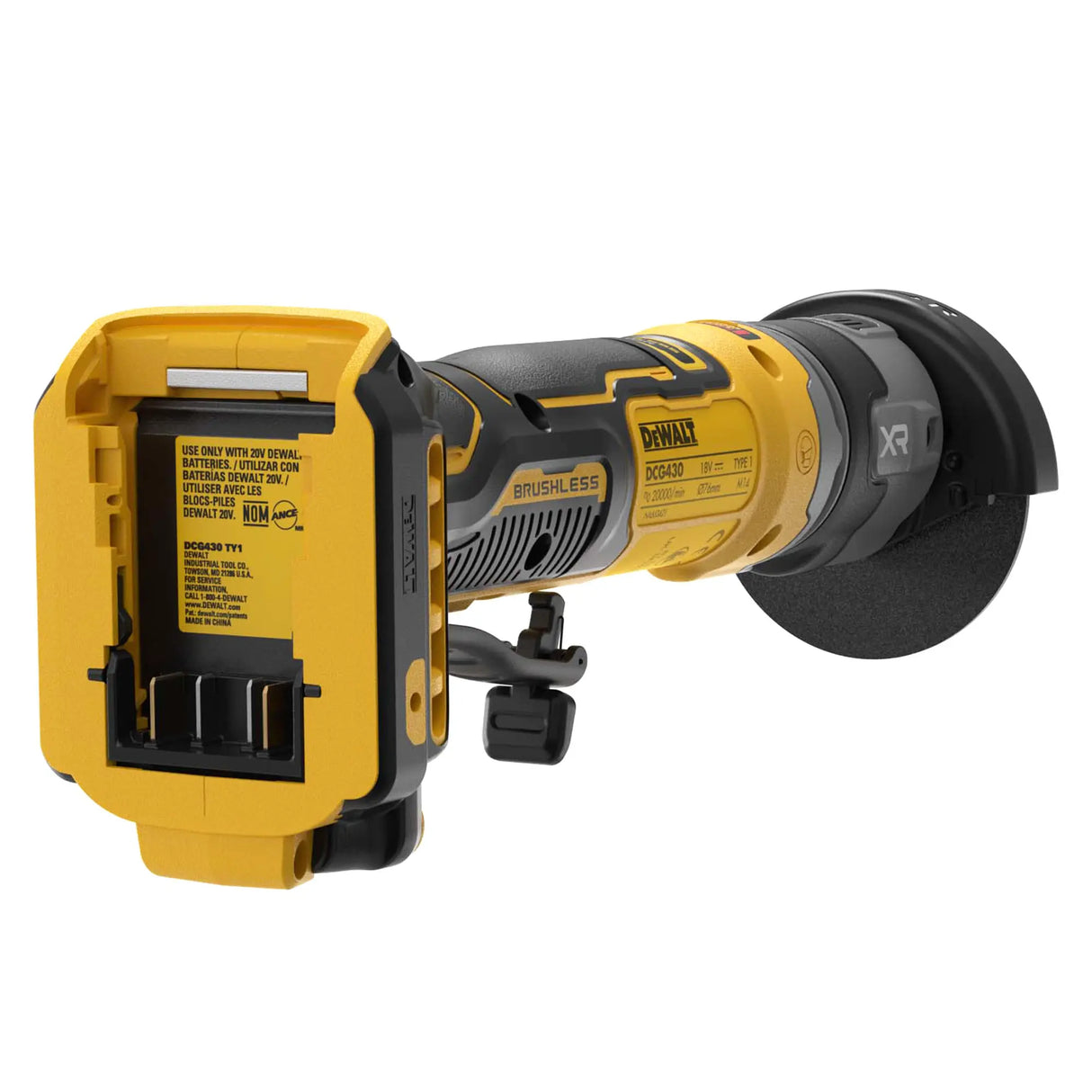 Minitroncatore Dewalt DCG430N-XJ 18V