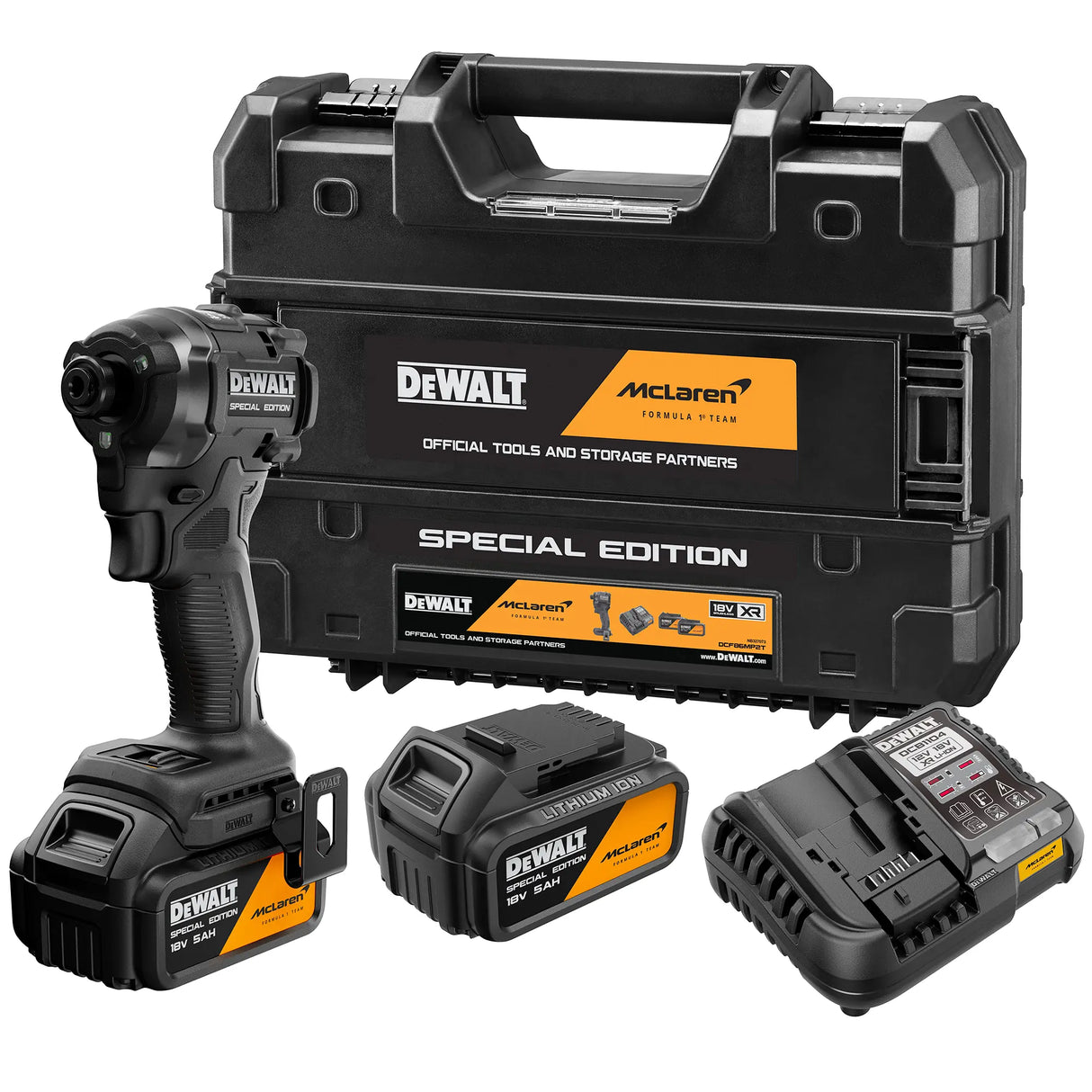 Avvitatore a impulsi Dewalt McLaren DCF86MP2T-QW 18V 5Ah