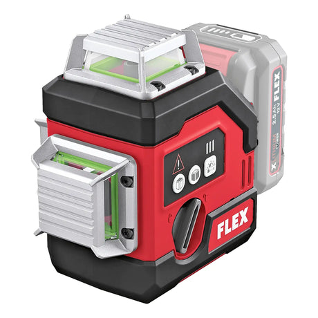 Kit Laser a croce Flex ALC 3/360-G/R 12V 2.5Ah