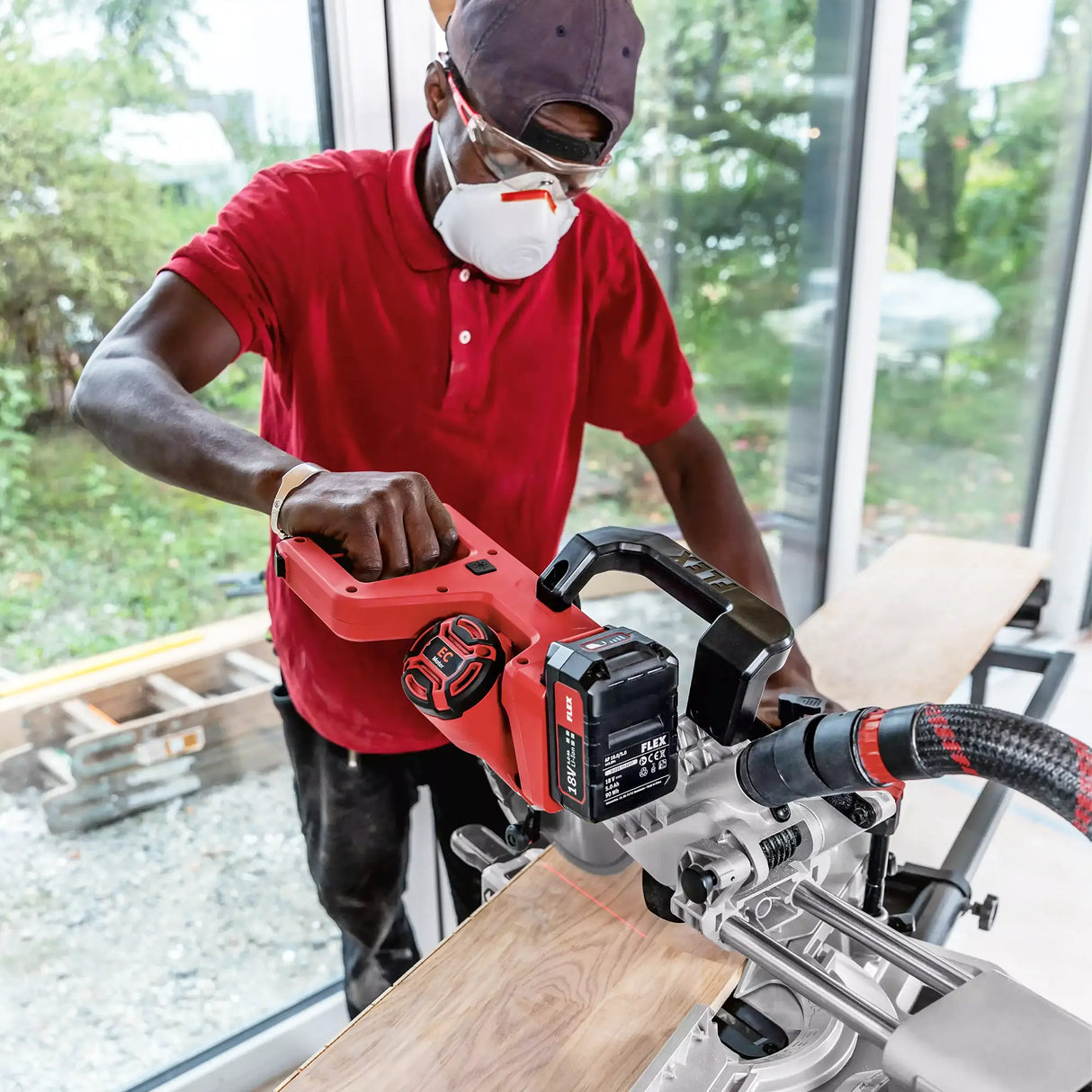 Sega circolare a trazione Flex SMS 190 EC 18V