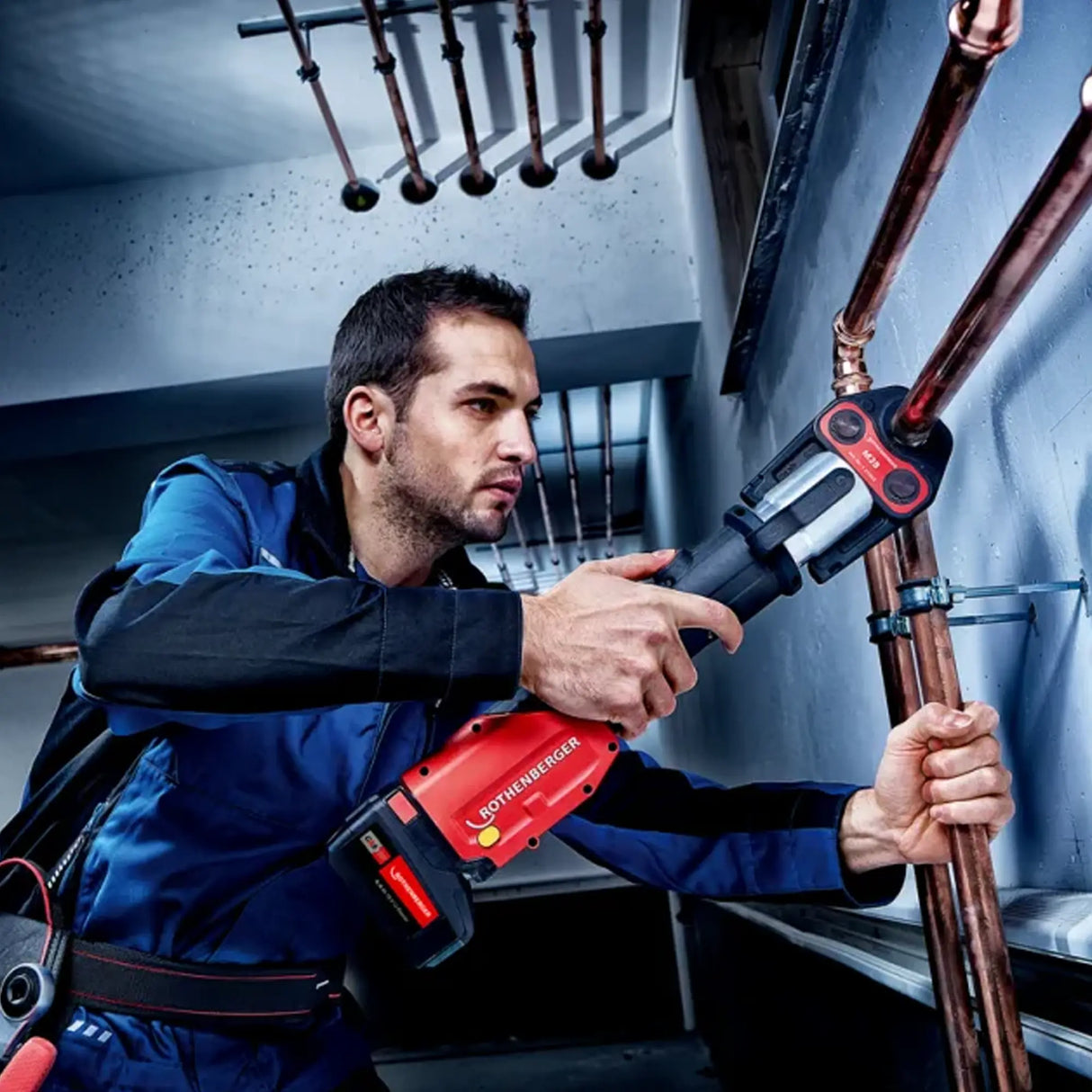 Masina de presat Rothenberger Set de bază Romax 4000 18V