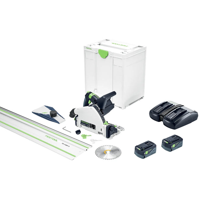 Sega ad affondamento Festool TSC 55 5,0 KEBI-Plus/XL-FS 18V 5Ah