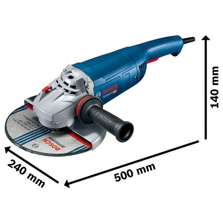 06018C1300 - Râșniță Bosch GWS 22-230 J PRO 2200W - Imaginea 19