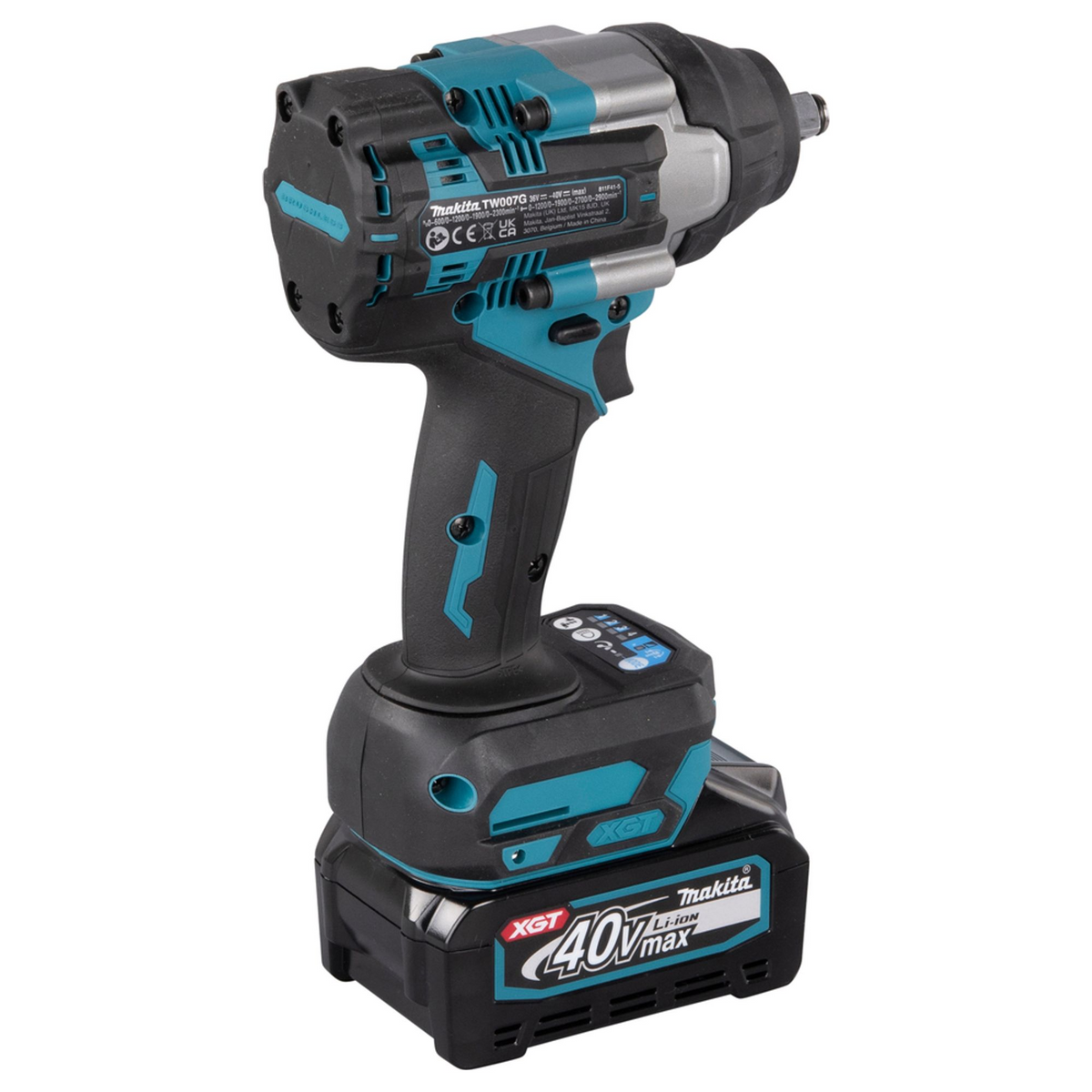 TW007GU201 - Cheie de impact Makita TW007GU201 XGT 40V 4Ah 760 Nm - Imaginea 5