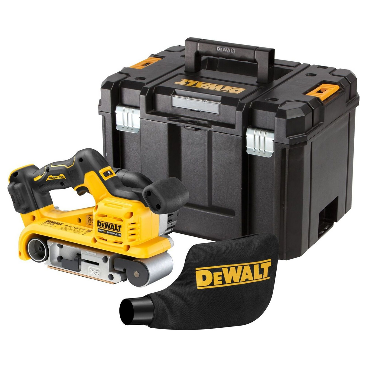 DCW220NT-XJ - Șlefuitor cu bandă Dewalt DCW220NT-XJ 18V - Imaginea 12