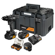 DCD86MP2KT-QW - Mașină de găurit cu impact DeWalt DCD86MP2KT-QW McLaren Ediție Specială 18V 5Ah