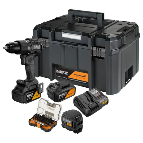 DCD86MP2KT-QW - Mașină de găurit cu impact DeWalt DCD86MP2KT-QW McLaren Ediție Specială 18V 5Ah