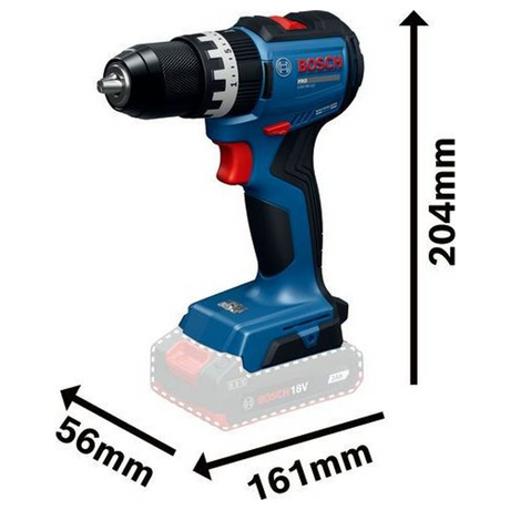 06019S0121 - Mașină de găurit Bosch GSB18V-52 18V - Imaginea 17