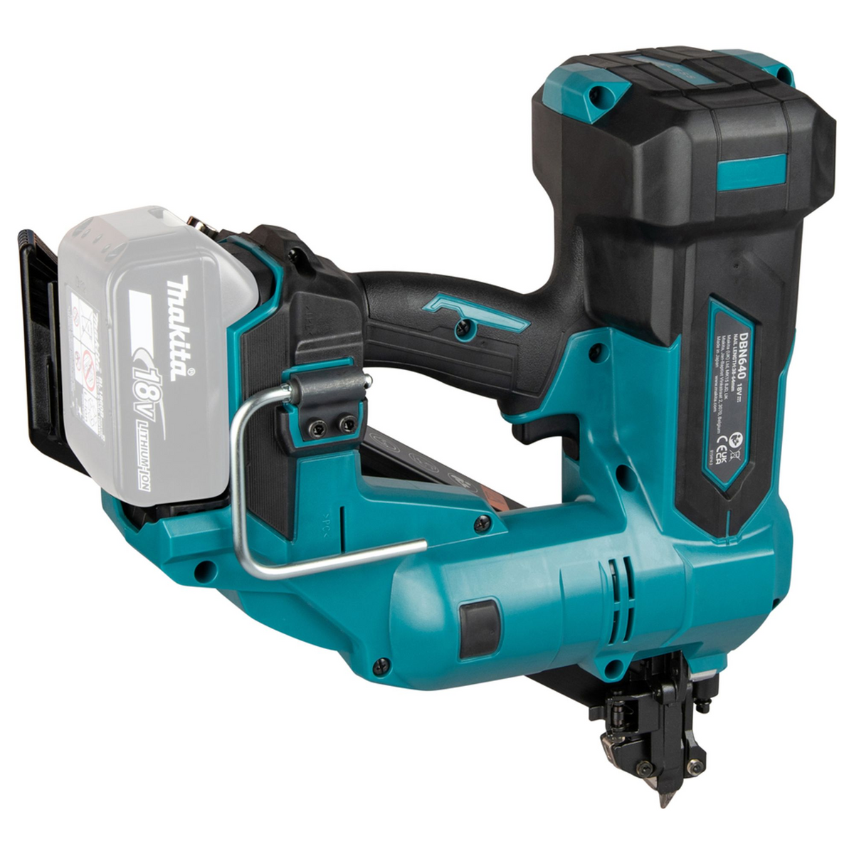 DBN640ZK - Pistoi de cuie pentru conectori metalici Makita DBN640ZK 18V - Imaginea 5