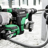 DH36DMAW2Z - Mașină de găurit cu percuție cu baterie HiKOKI DH36DMAW2Z SDS-Max 36V 7.1J - Imaginea 3