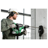 DH36DMAW2Z - Mașină de găurit cu percuție cu baterie HiKOKI DH36DMAW2Z SDS-Max 36V 7.1J - Imaginea 4