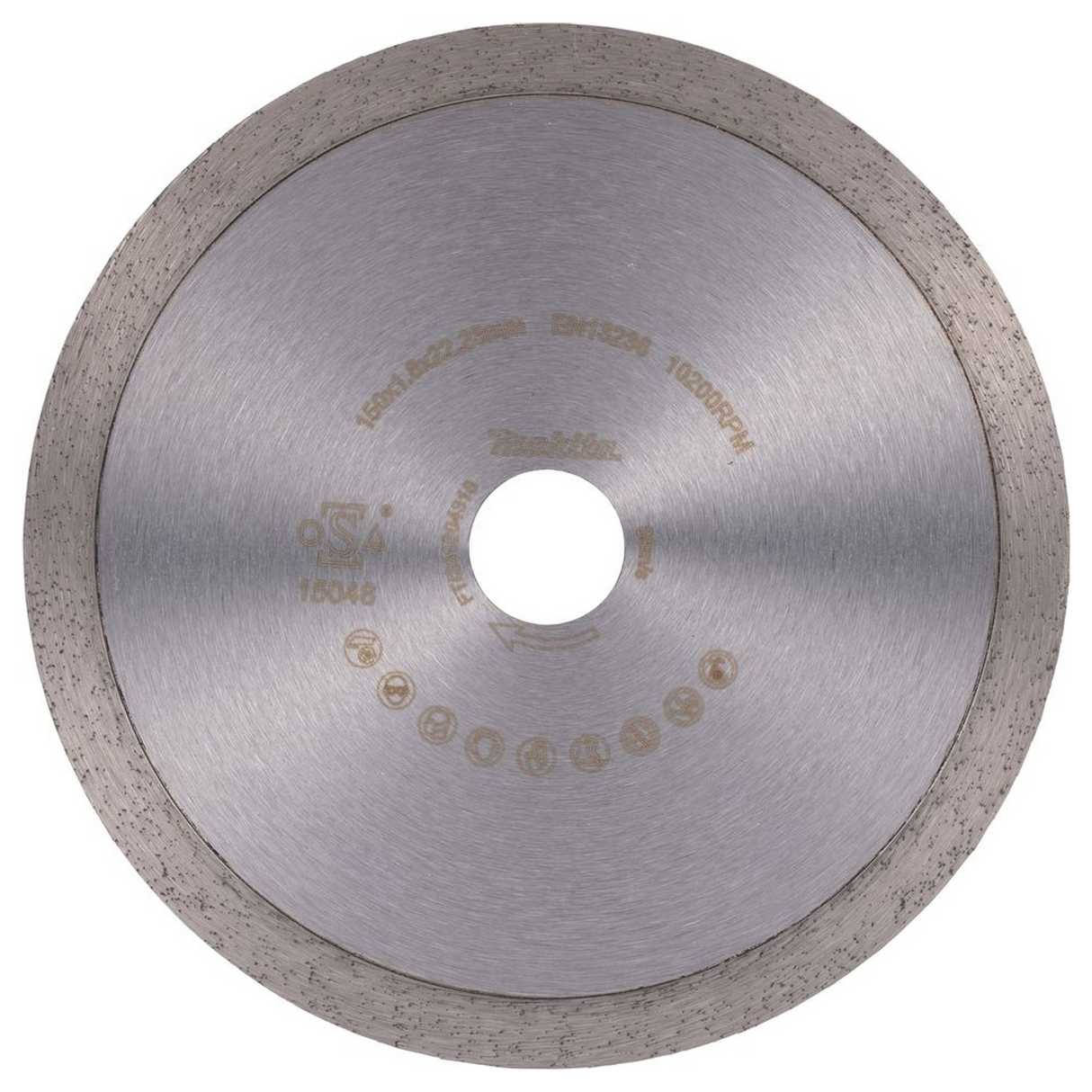D-80232 - Disc diamantat Makita D-80232 Coroană continuă de 150 mm - Imaginea 3