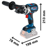 Trapano Avvitatore Bosch GSR 18V-110 C PRO 18V