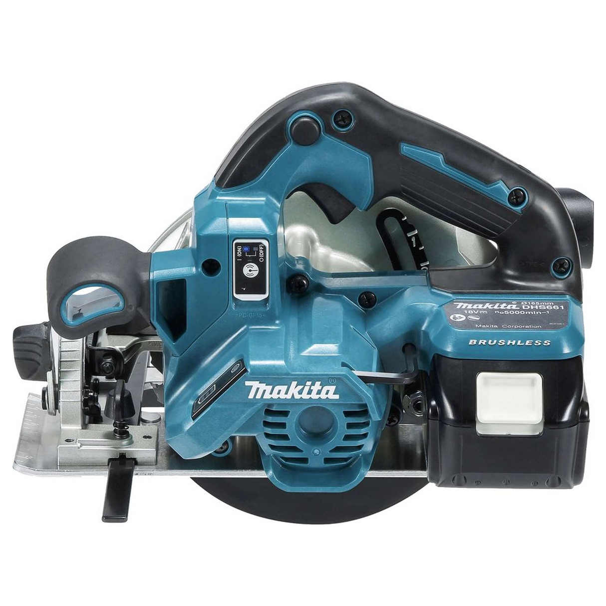 DHS661ZJU - Fierăstrău circular Makita DHS661ZJU 18V - Imaginea 7