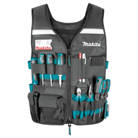 E-15609 - Vestă de lucru Makita E-15609 cu buzunare reglabile - Imaginea 3
