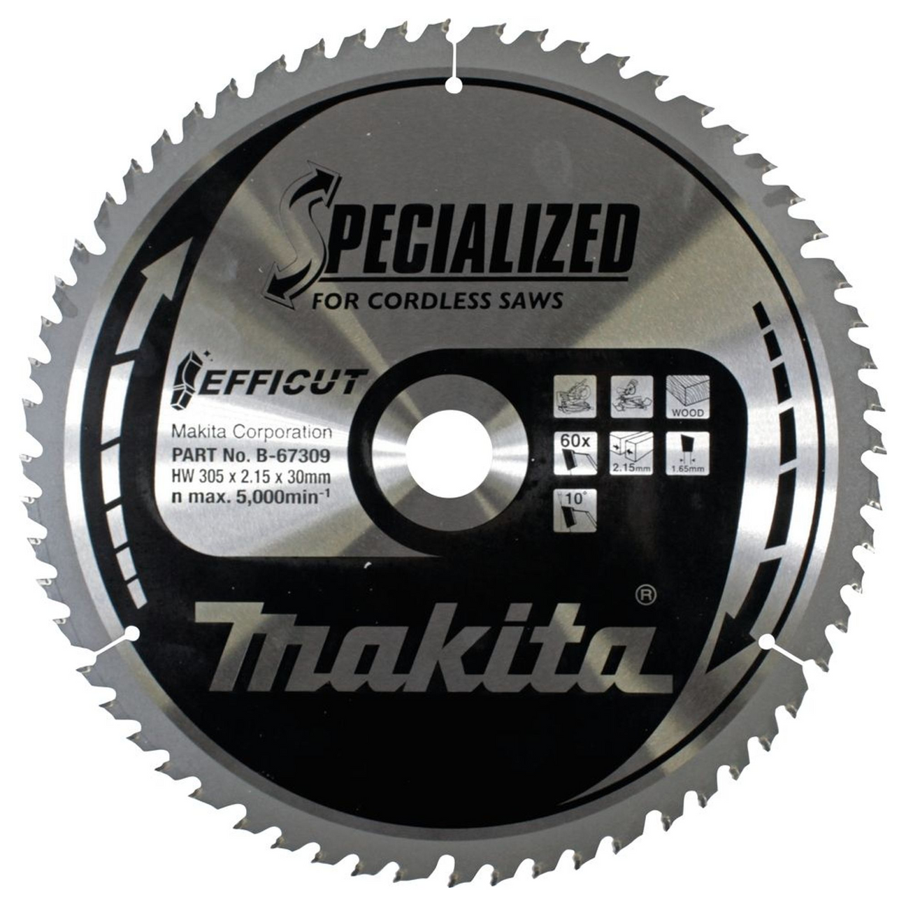 Lama Efficut TCT Makita B-67309