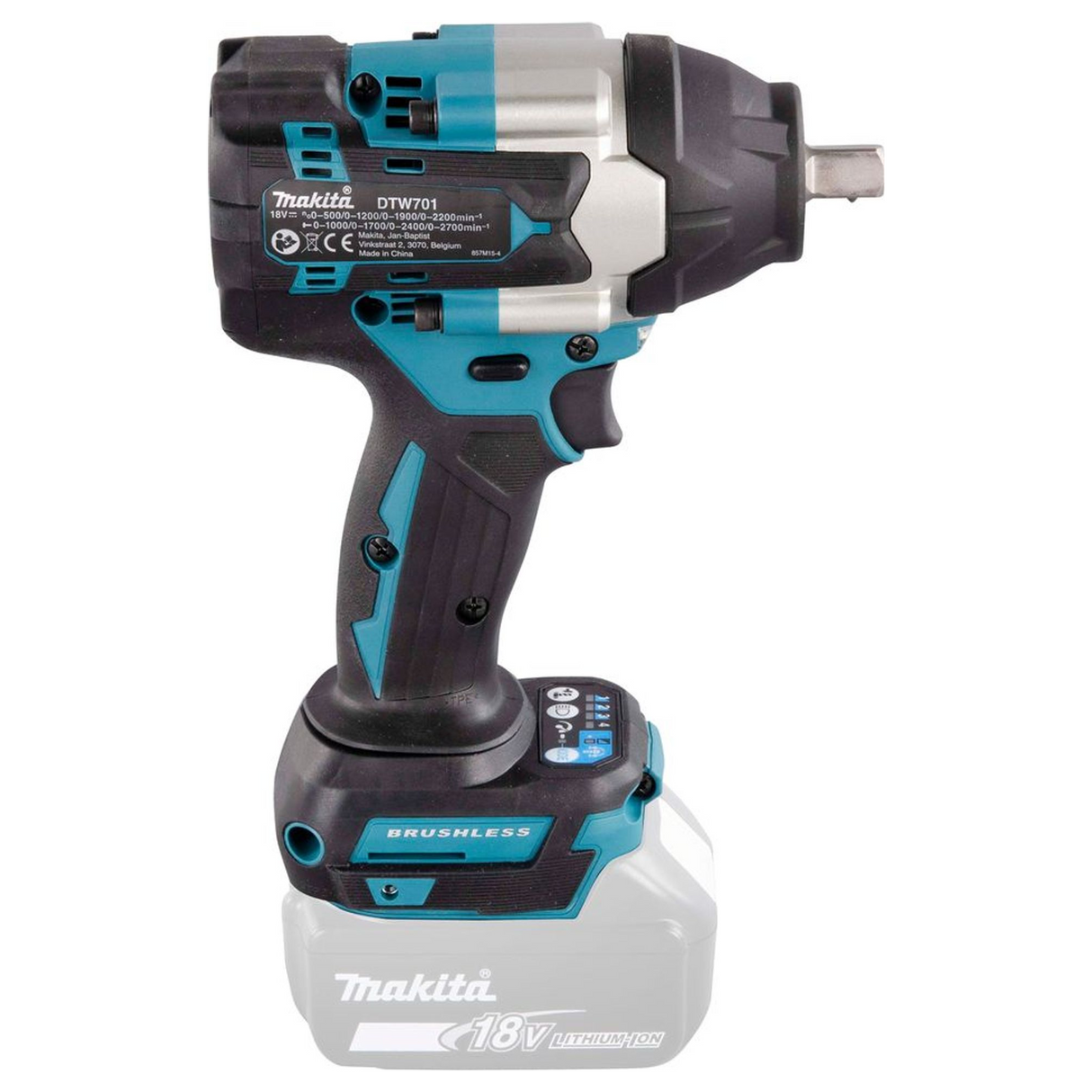 DTW701Z - Cheie de impact Makita DTW701Z 18V - Imaginea 6