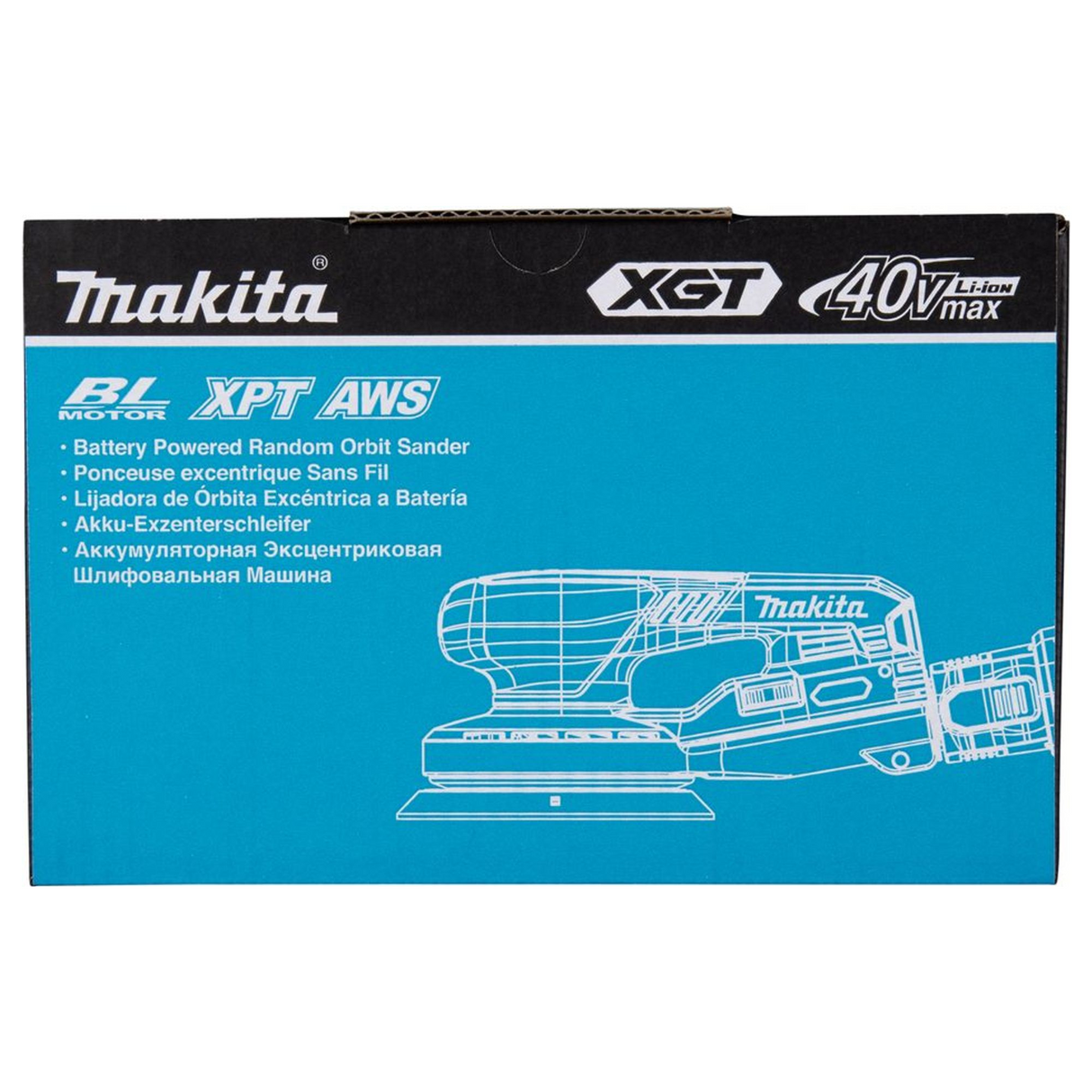 Levigatrice Rotorbitale Makita BO001CGZ 40V