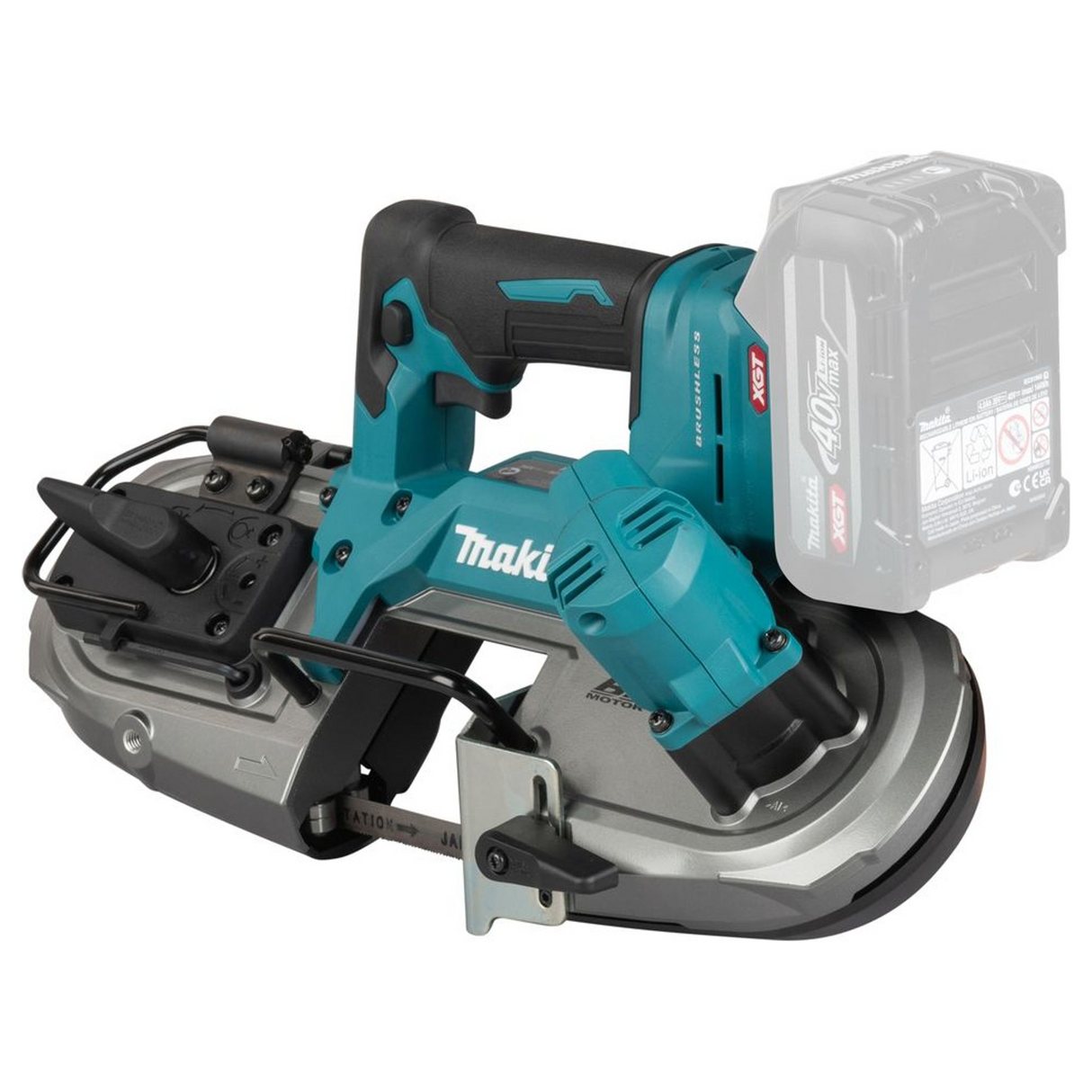 PB003GZ - Fierăstrău cu bandă portabil Makita PB003GZ XGT 40V - Imaginea 4
