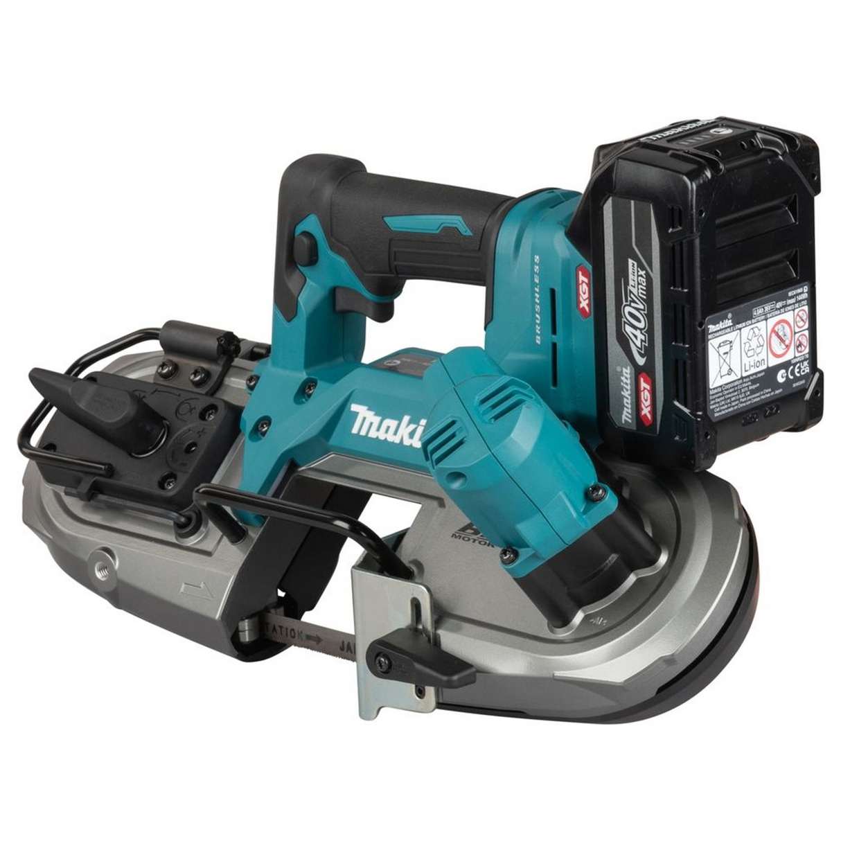 PB003GZ - Fierăstrău cu bandă portabil Makita PB003GZ XGT 40V - Imaginea 5