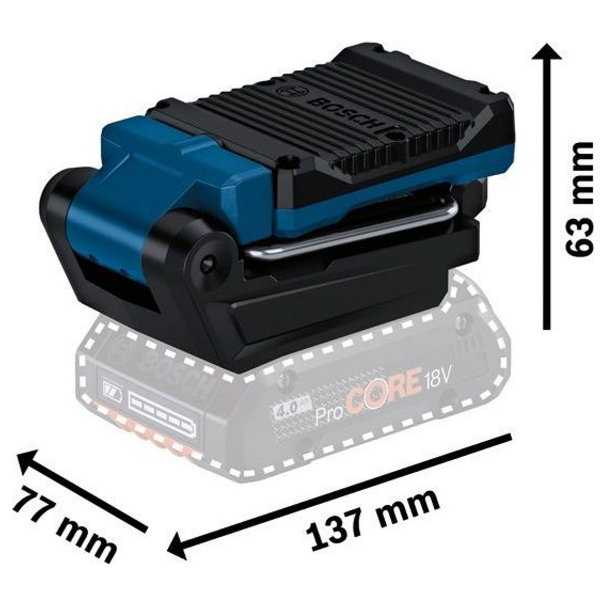 Faro da cantiere Bosch GLI 18V-800 18V