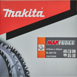 B-32172 - Lamă circulară Makita Makforce B-32172 270x30mm 24T - Imaginea 3