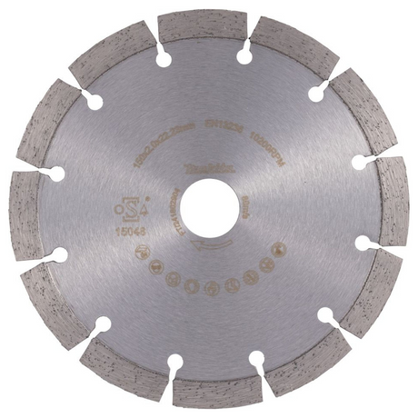 D-80092 - Disc diamantat segmentat Makita D-80092 150mm - Imaginea 3