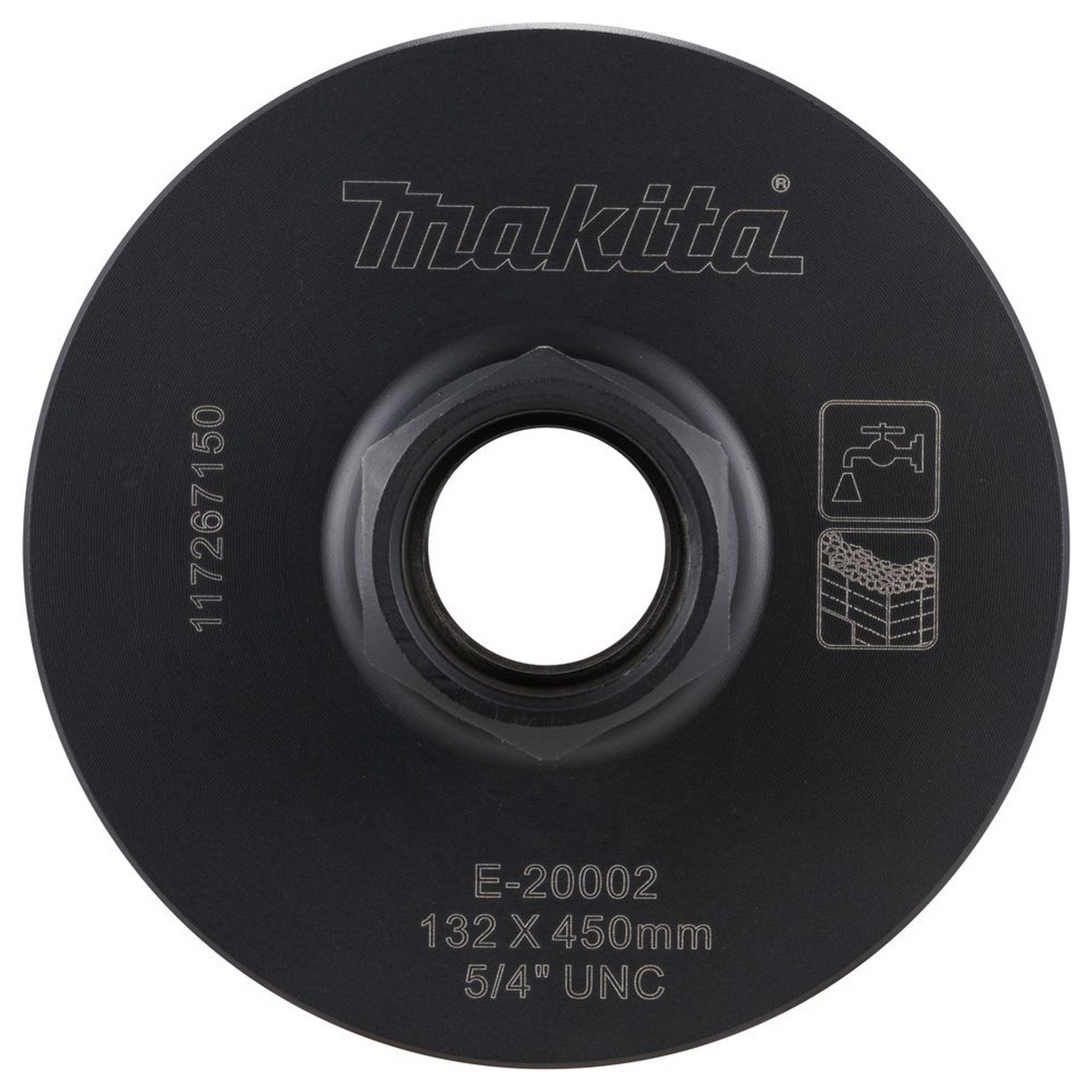 E-20002 - Coroana de diamant Makita E-20002 132x450mm Umed 1-1/4"UNC - Imaginea 5