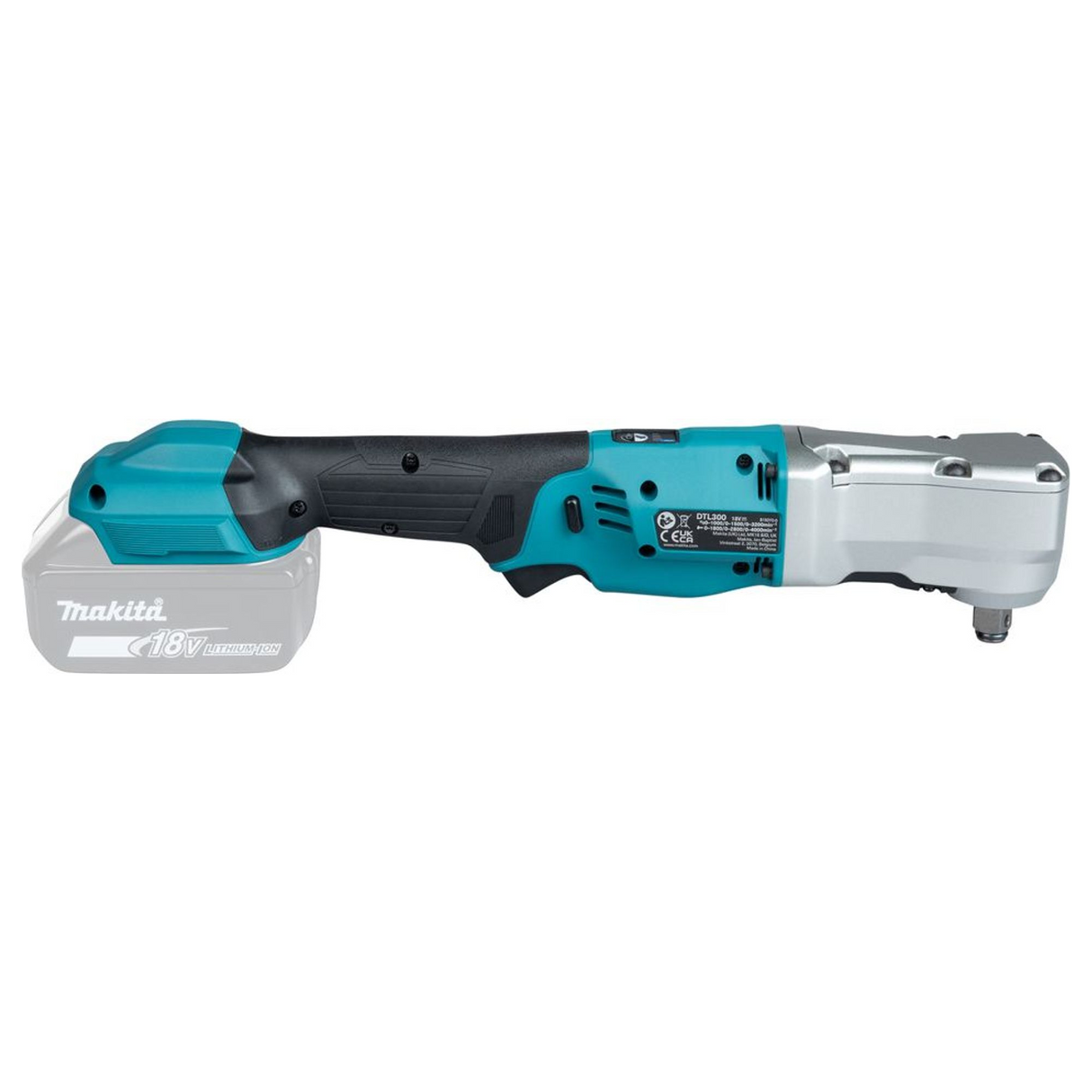 DTL300ZJ - Cheie unghiulară de impact Makita DTL300ZJ 18V - Imaginea 6