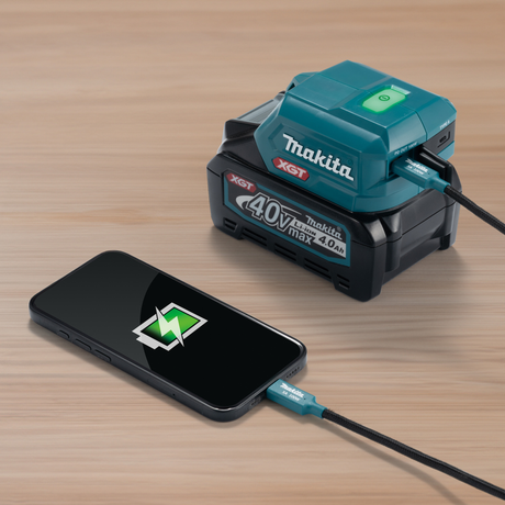 ADP002G - Adaptor USB Makita ADP002G XGT 40V USB-C 105W + USB-A - Imagine 2