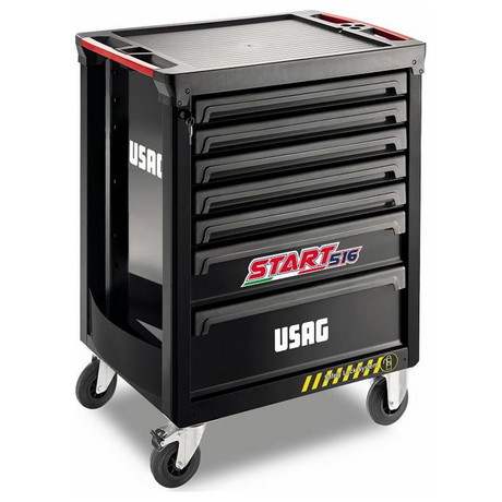 U05160137 - Coș START USAG 516 STS7NV Sistem anti-răsturnare cu 7 sertare