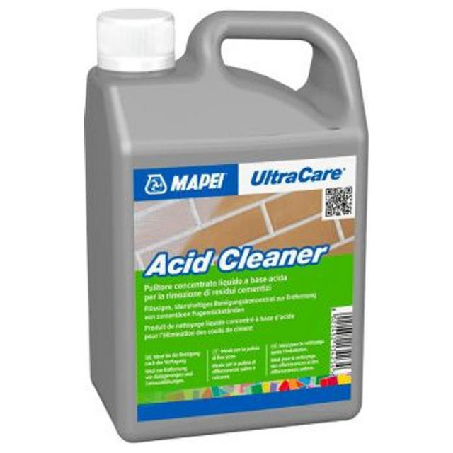 ULTRACARE-ACIDCLEANER-1LT - Soluție de curățare cu acid Mapei UltraCare Soluție de curățare cu acid 1 L