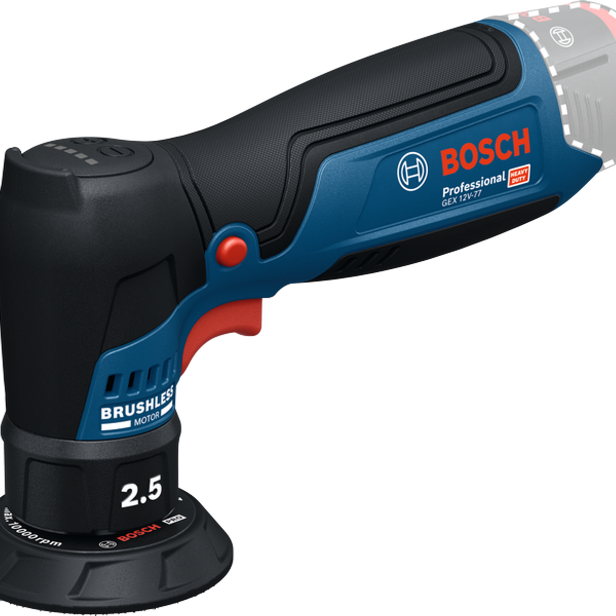 06019L2100 - Șlefuitor Bosch GEX 12V-77 PRO 12V - Imaginea 19