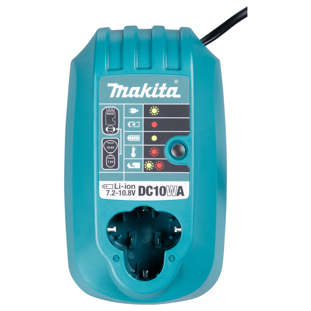 194588-1 - Încărcător de baterii Makita DC10WA Li-ion 7.2V / 10.8V - Imaginea 9