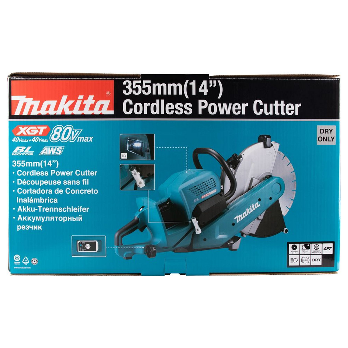 CE002GZ01 - Fierăstrău circular cu mitră Makita CE002GZ01 80V - Imaginea 20
