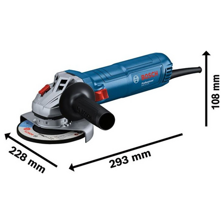 06013A6101 - Râșniță Bosch GWS 12-125 PRO 1200W - Imaginea 20