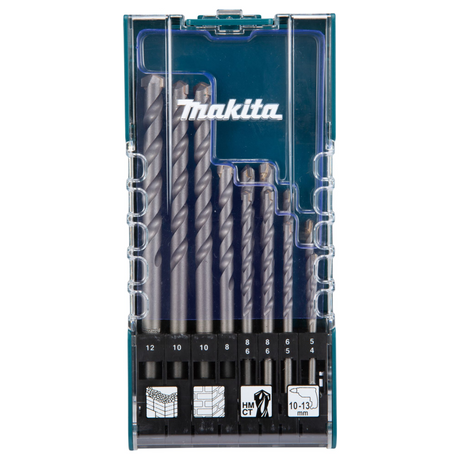 D-77126 - Set de burghie pentru zidărie Makita D-77126 Coadă cilindrică 12 bucăți - Imaginea 2