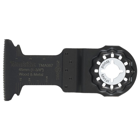 E-25448 - Lamă Starlock Makita E-25448 BiM 45mm pentru lemn și metal - Imaginea 2