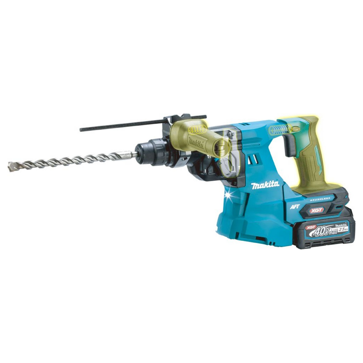 HR011GZ01 - Ciocan perforator Makita HR011GZ01 40V - Imaginea 21