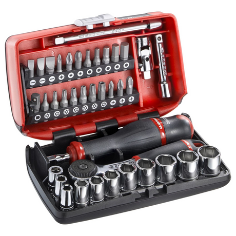 Set Chiavi a Bussola Facom R2NANOPB 1/4" 38 Pezzi