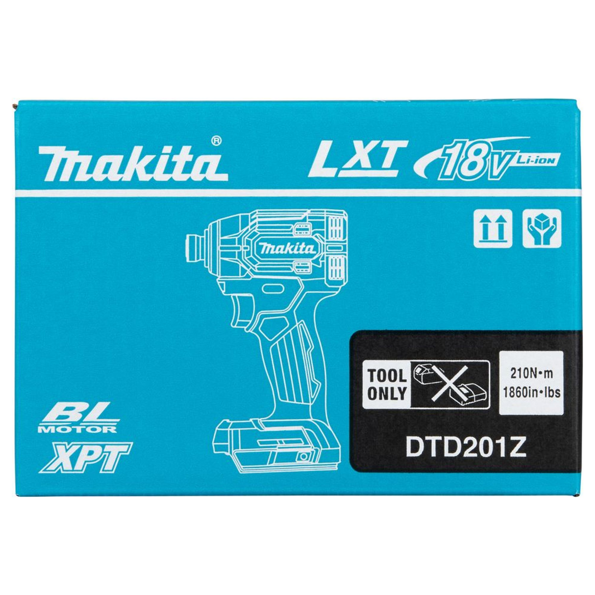 DTD201Z - Cheie de impact Makita DTD201Z 18V - Imaginea 18