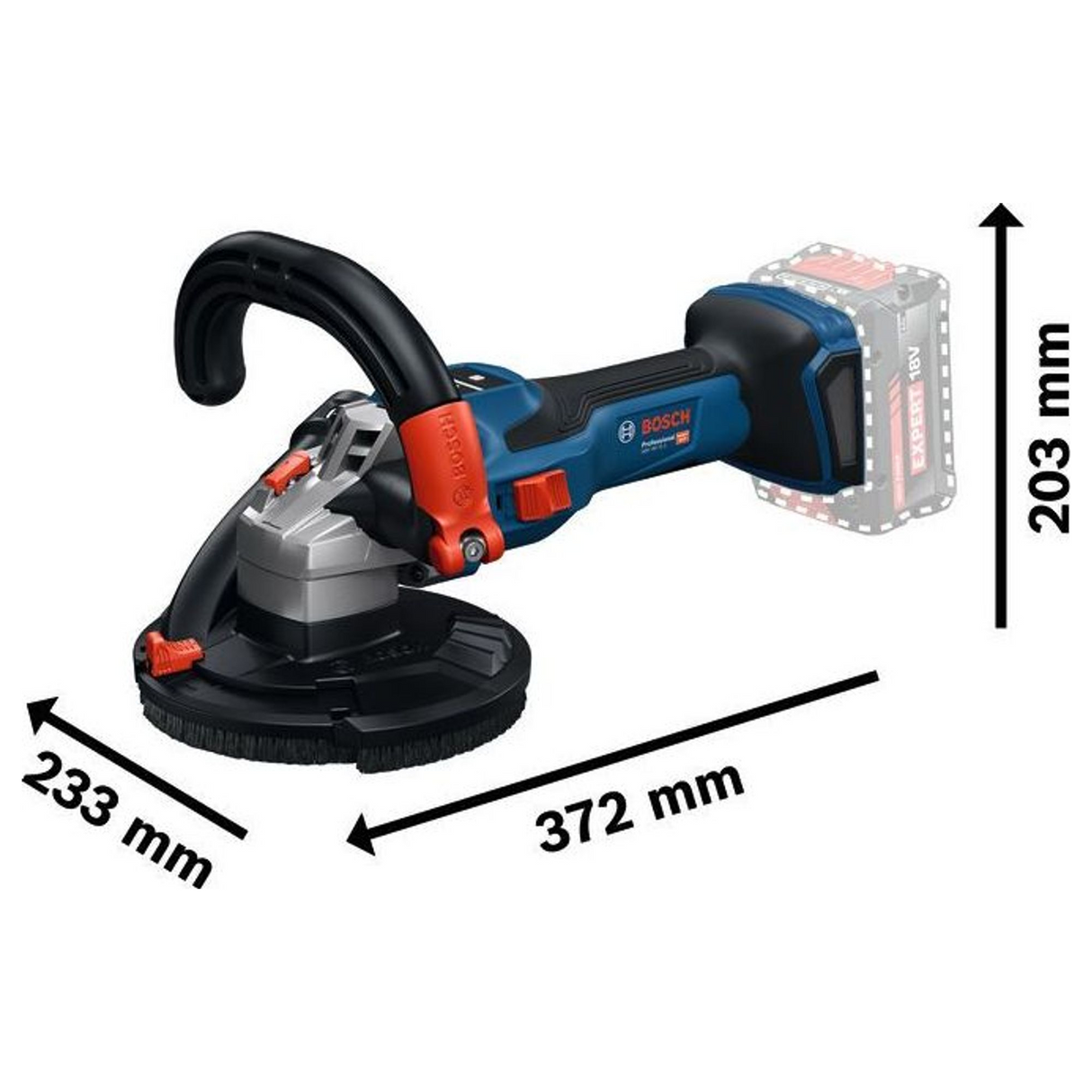 0601776201 - Șlefuitor Bosch GBR 18V-15 S PRO 18V - Imaginea 25