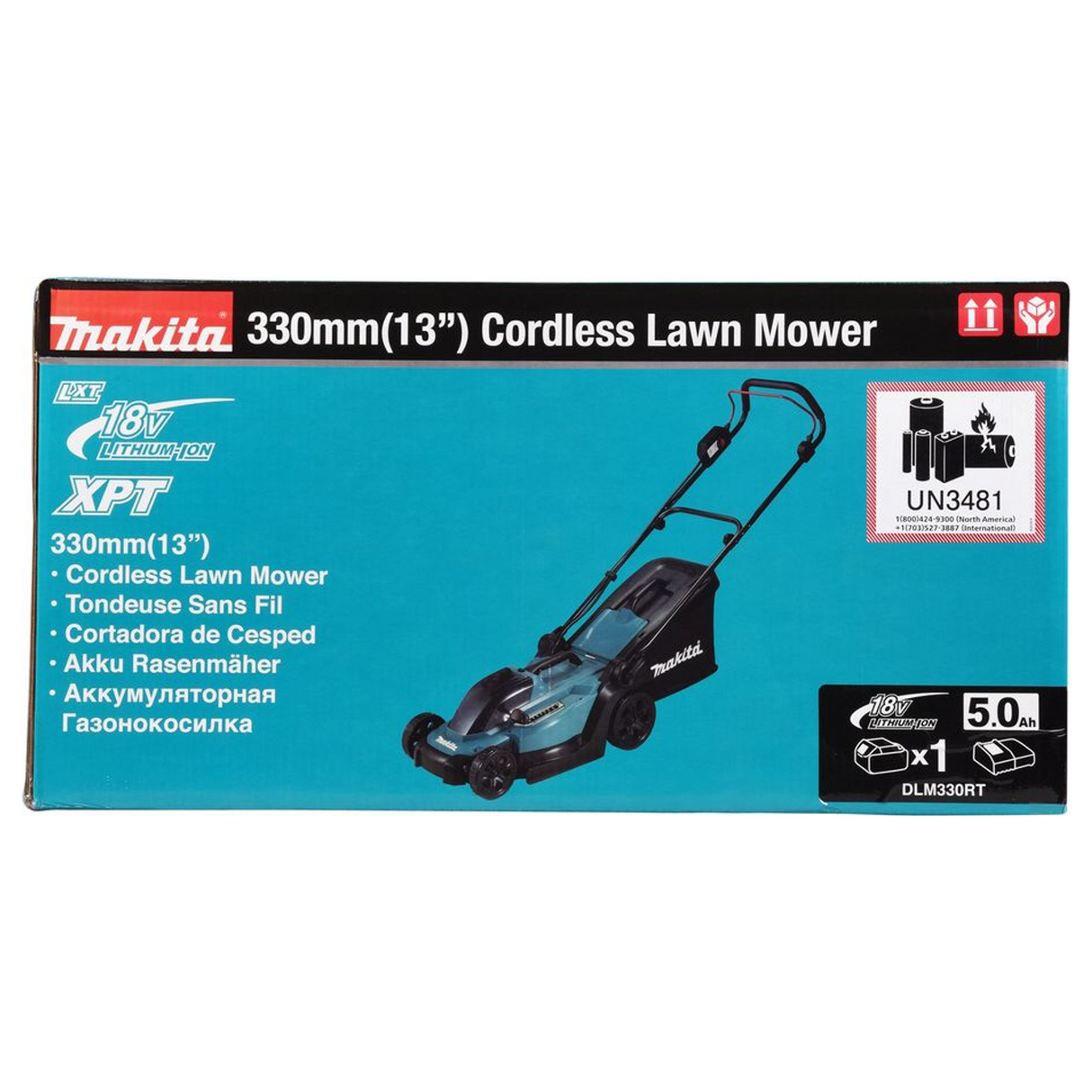 DLM330RT - Rasaerba Makita DLM330RT 18V 5Ah - Immagine 17