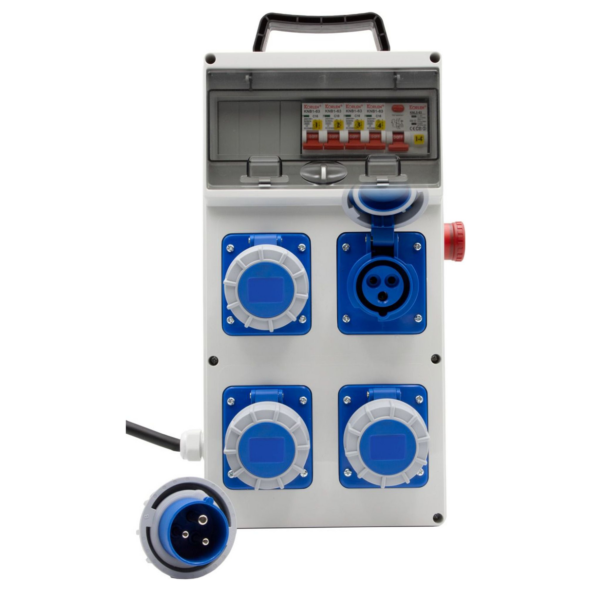 1154857220 - Distribuitor de curent Brennenstuhl BSV 4 ITRE2 EMO 3500W - Imaginea 3