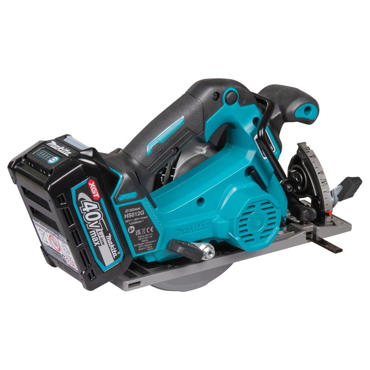 HS012GD201 - Fierăstrău circular Makita HS012GD201 40V - Imaginea 5