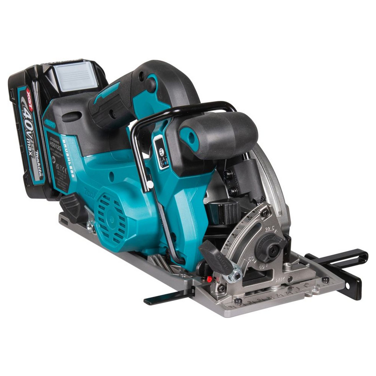 HS012GD201 - Fierăstrău circular Makita HS012GD201 40V - Imaginea 7