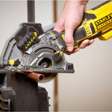 FME380K-QS - Mini ferăstrău circular Stanley FatMax FME380K 650W - Imaginea 8