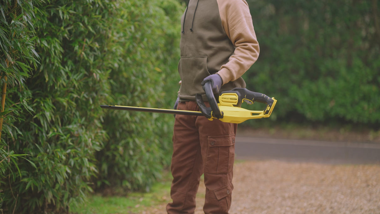 Mașină de tuns gard viu Stanley V20 SFMCHT855M1 18V 4Ah